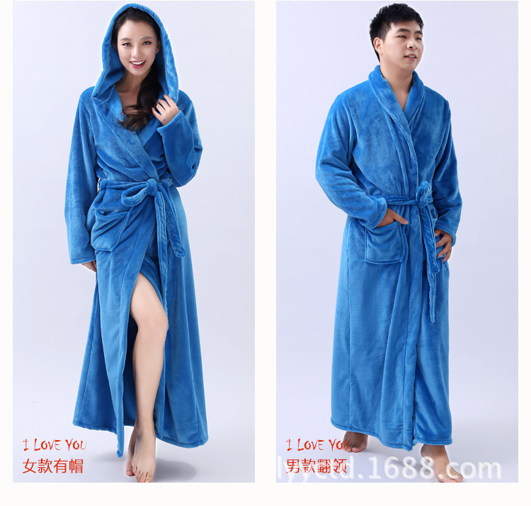 Peignoir flanelle longue - Ref 590921 Image 18