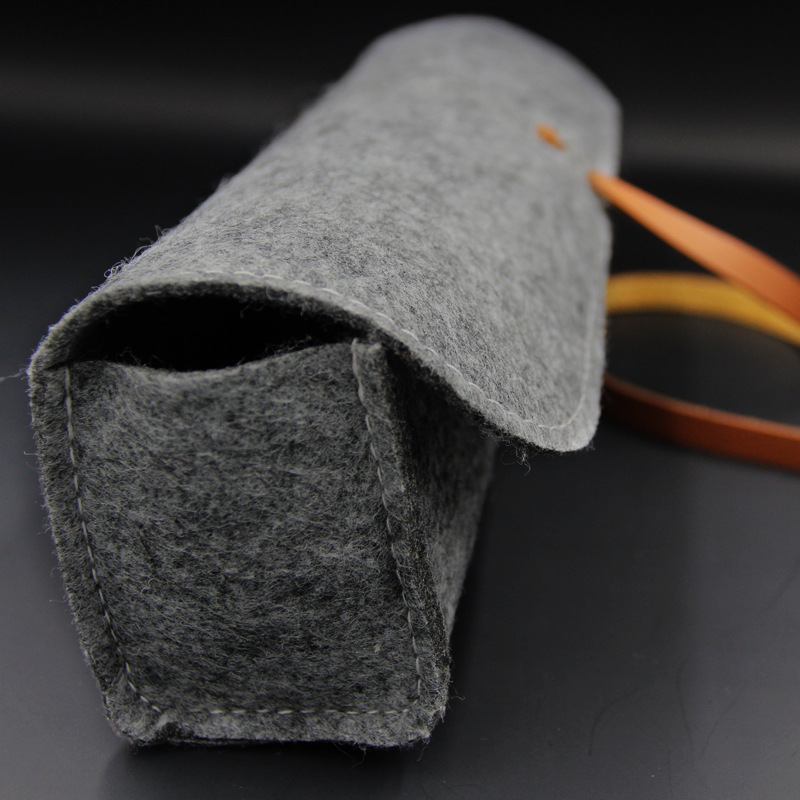 厂家供应毛毡雨伞包短款毛毡雨伞包 可按需制作加印logo毛毡伞包