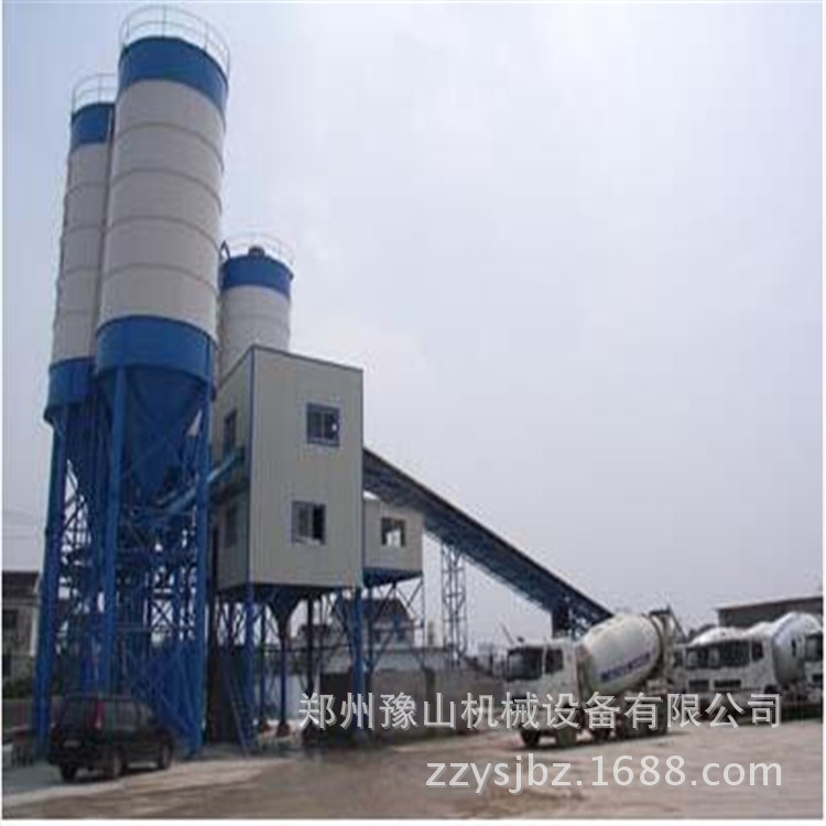 搅拌站现货供应 hzs60商品混凝土搅拌站 商混站设备