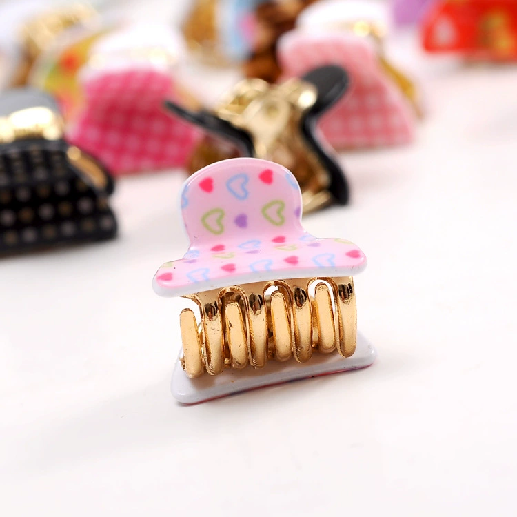 Small crab pin, hairgrip, hair accessory, bangs