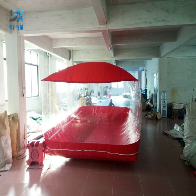 充气车罩 户外充气折叠式车帐篷 PVC透明气泡屋 活动展览帐篷