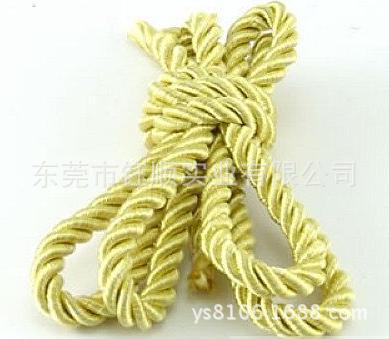 金葱扭绳 丝光绳 银色间色绳