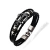 Leather bracelet, retro jewelry, European style, punk style