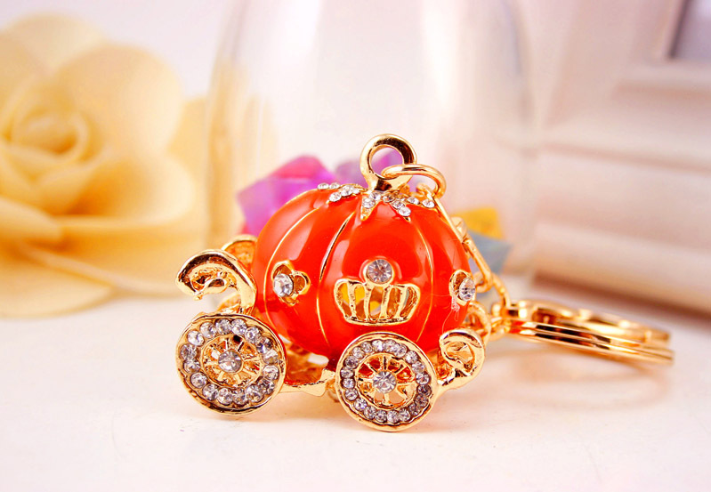 40g Weight Bag Charms Bag Accessories Type Rhinestones Inlay Material Alloy Material Pumpkin Pattern Animal Alloy Metal Valentine'S Day Mother'S Day Unisex 17