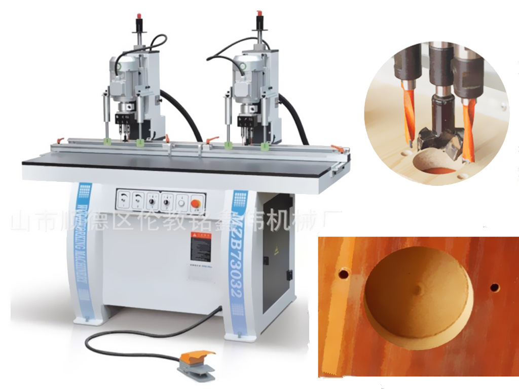 热销推荐 木工多轴可调钻床 高品质卧式多轴木工钻