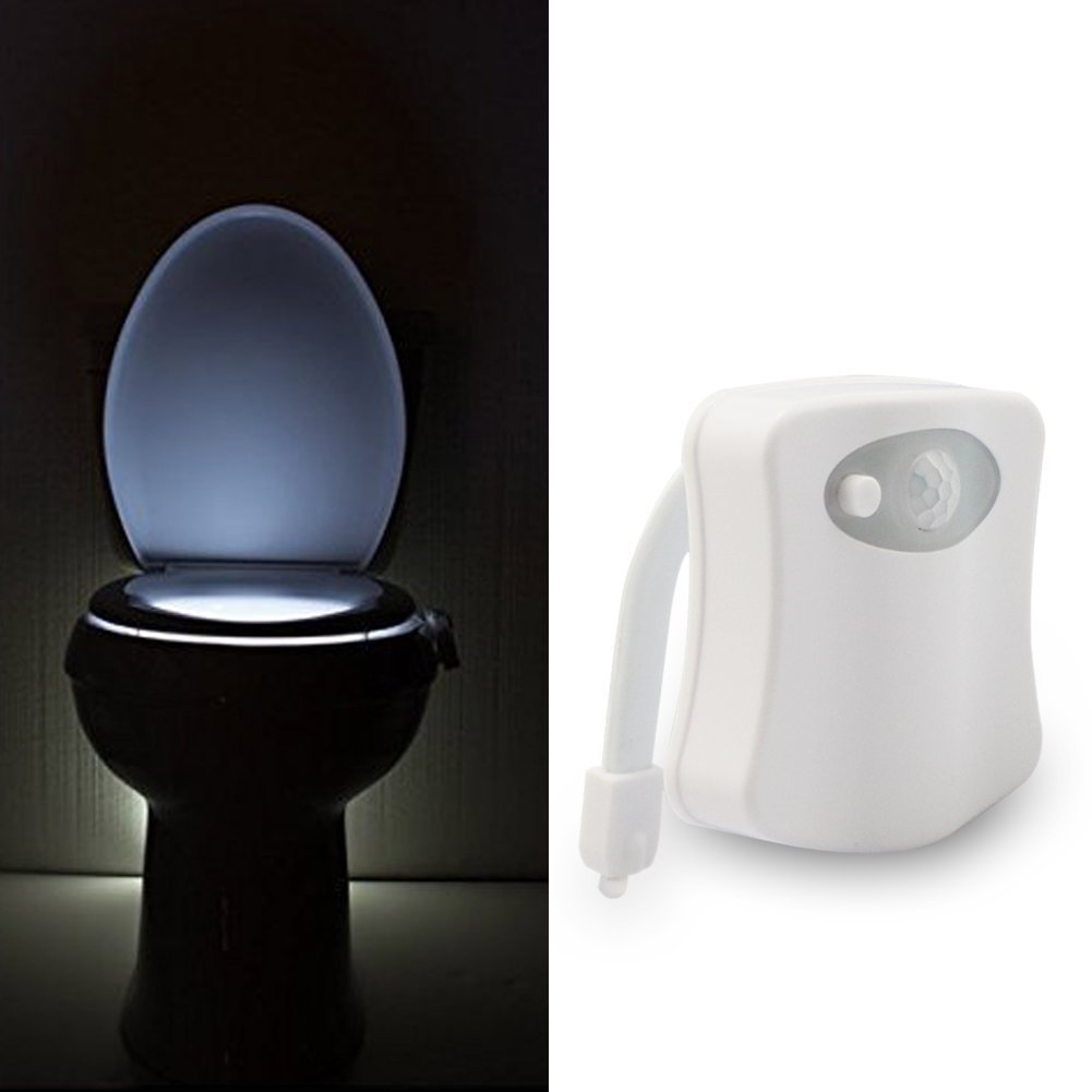 Capteur de lumière LED  pour toilette à 16 couleurs - Ref 3423822 Image 4