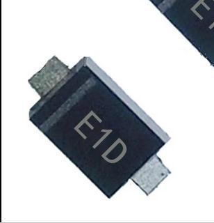 供应贴片二管DSF1D 丝印:E1D 1A/200V SOD-123FL封装全新货