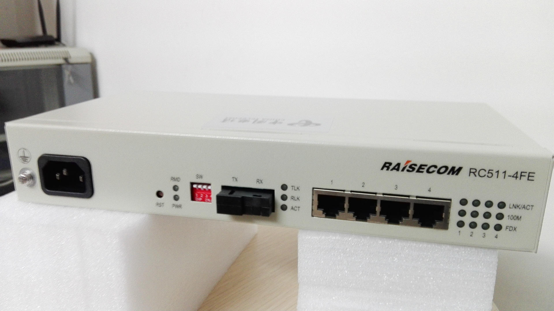 瑞斯康达RC511-4FE-SS13光纤收发器