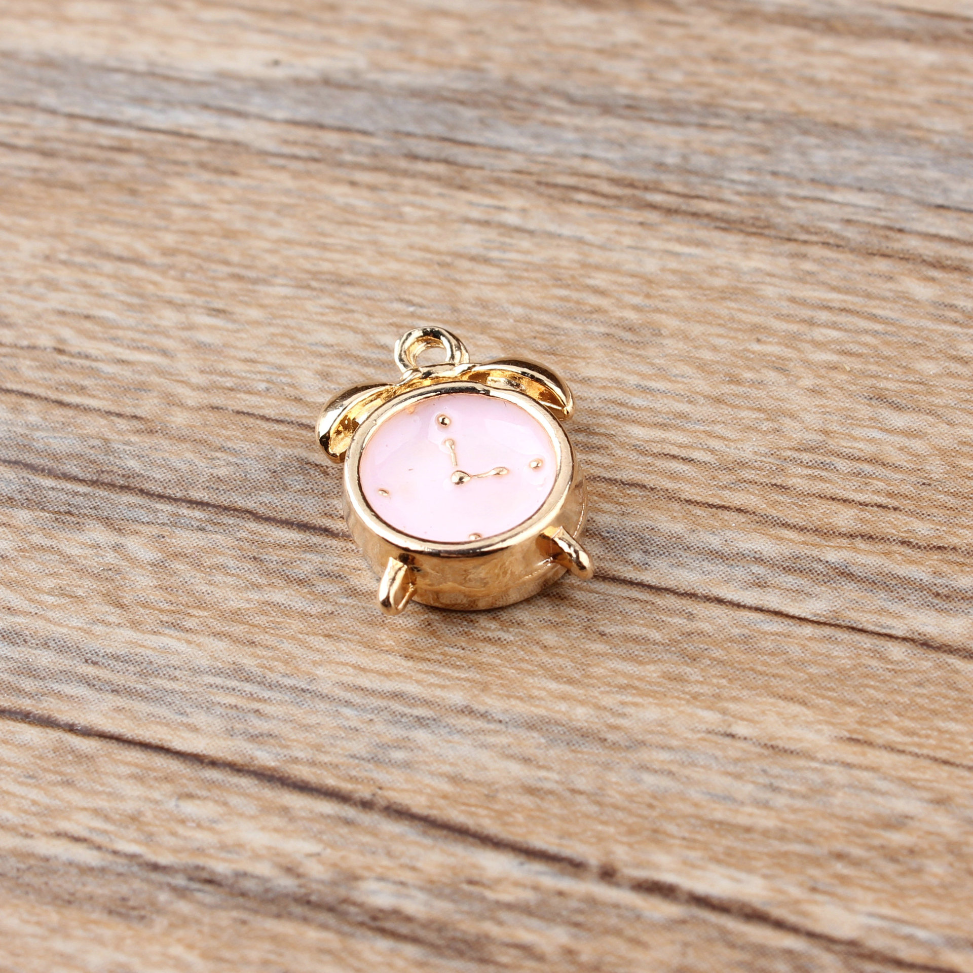 17g Weight Pendant Jewelry Making Type DIY Jewelry Accessories Classification 10 PCS/Package Quantity Alloy Material Clock Pattern Enamel Design Casual, Simple Style Style 10 PCS/Package Alloy Clock Pendant 5
