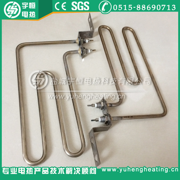带固定接线片异型加热管
