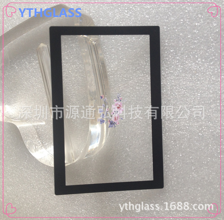 厂家加工电子钢化玻璃 显示器盖板 0.55mm玻璃 深圳玻璃厂
