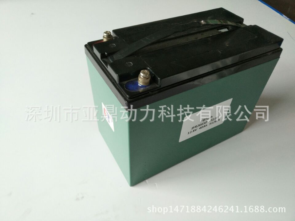 12V 40Ah IFR26650-4S14P 铅酸换锂电储能,后备电源磷酸铁锂电池