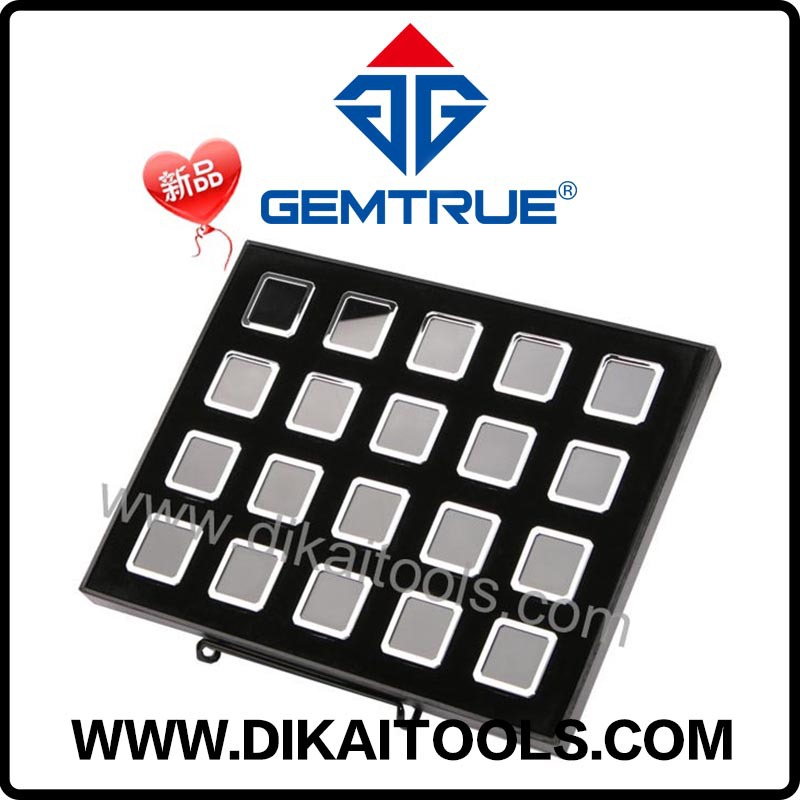 40X40 新款铬色小金属盒 20PCS装钻石散钻珠宝套盒展示盒