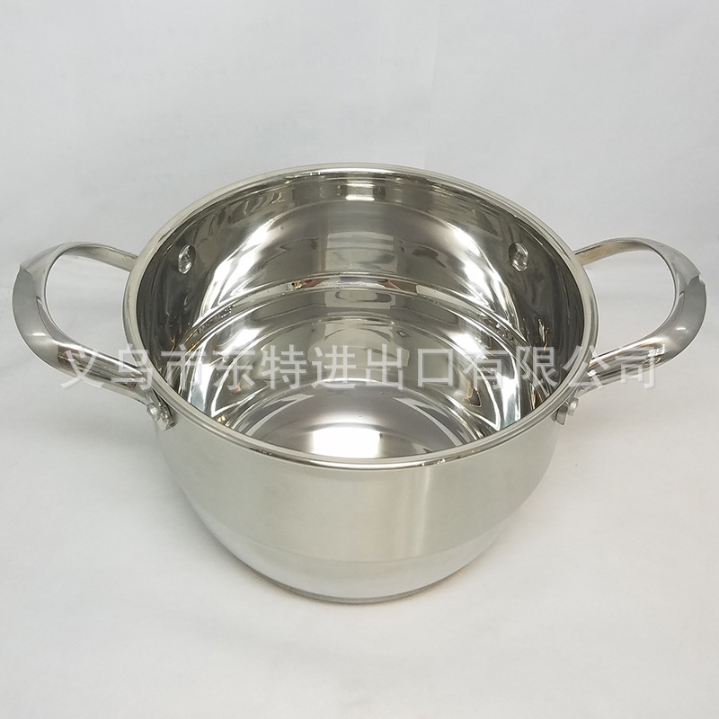 Factory direct sales of stainless steel soup POTS, household multi-purpose high soup POTS, non-magnetic high-end gift soup POTS detail image 6