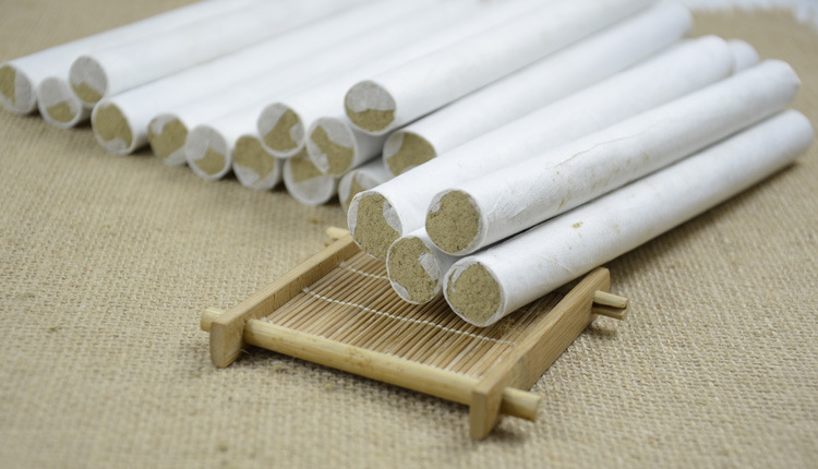 Moxa Sticks Ai Tiao 30:1 Pure Moxibustion Rolls 1.8cm x 20cm Warming Moxa Therapy quality and texture