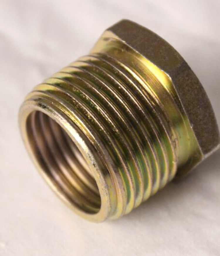 防爆压紧螺母G1/2压紧罗碳钢 六角内外丝螺母锁扣锁紧防爆补芯