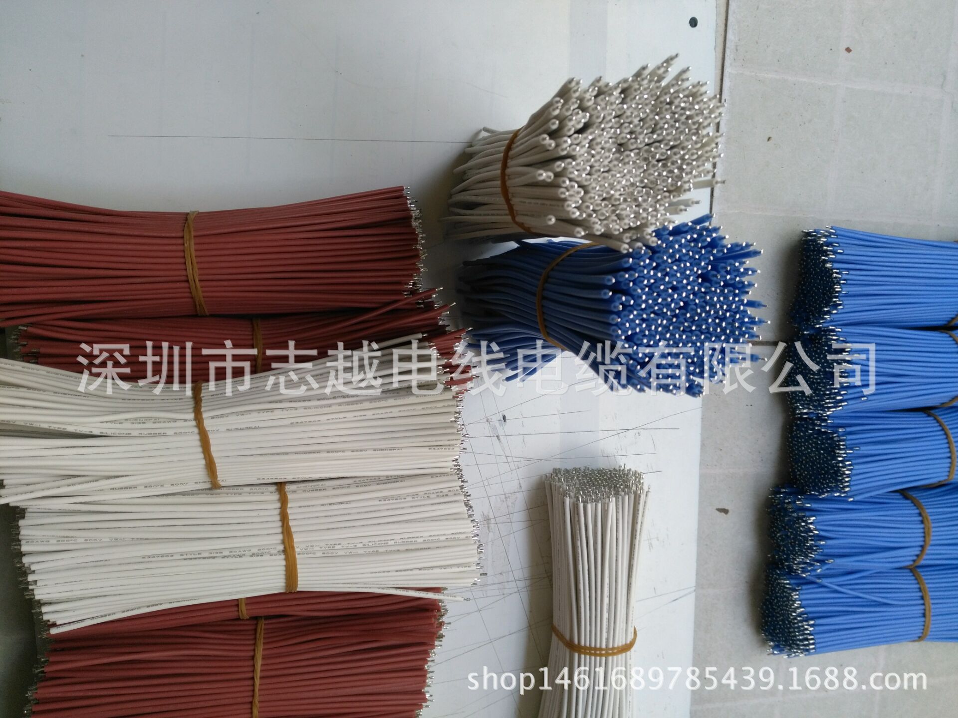 3135硅胶线 两端上锡线 上锡端子线 LED灯饰灯条高温连接线导线