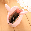 Cartoon silica gel wallet, cute rabbit, small bag, key bag, South Korea