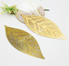 Taobao first -hand supply manufacturers wholesale Korean rotten carved copper tree leaf jewelry accessories DIY