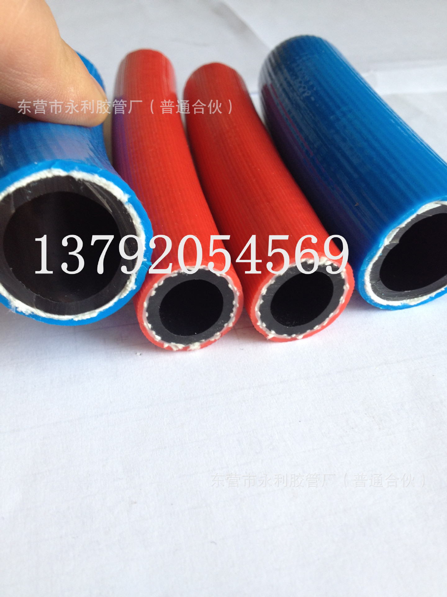 永利供应 8mm10mm氧气管乙炔管高压气管 压缩空气橡胶软管