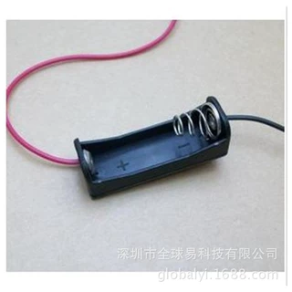 12v 23A 一节电池盒 电池座 带线电池盒
