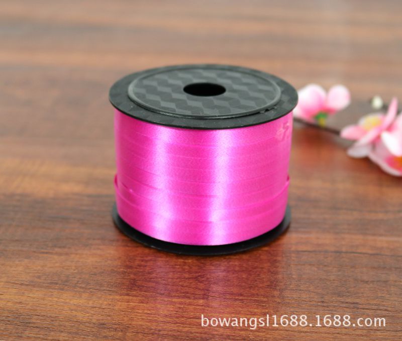 Festival de boda al por mayor suministros globo cinta atado globo cuerda globo cinta lazo 5mm ancho 100 código perla cinturón