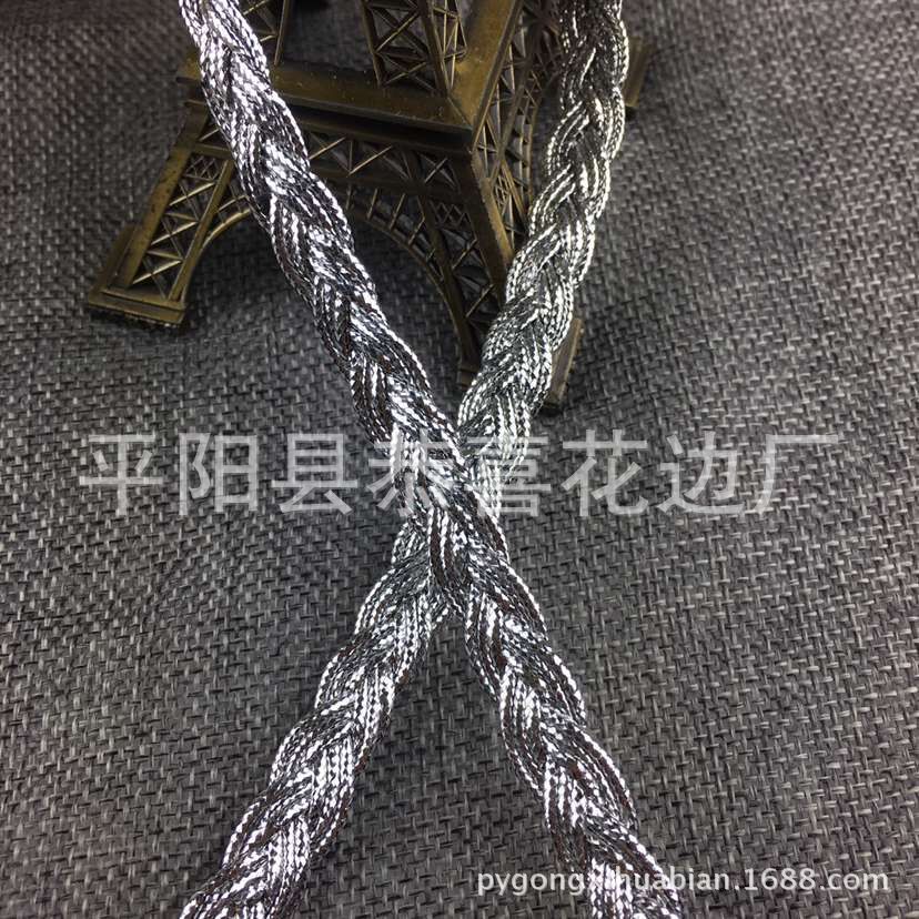 银色编织带