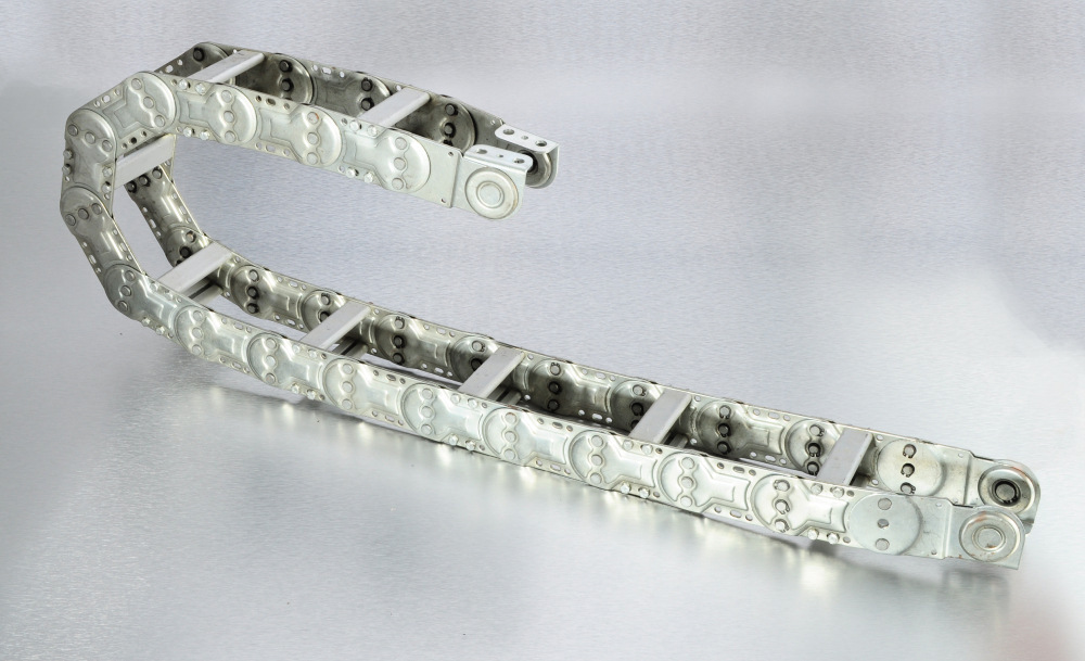 HNTD厂家供应金属坦克链不锈钢坦克链工程拖链 一件批发