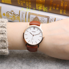 石英表条丁简约情侣手表男女表学生手表