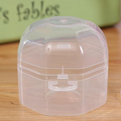PP婴儿奶嘴盒宽口奶嘴盒透明塑料盒 包装宝宝奶嘴便携收纳盒子
