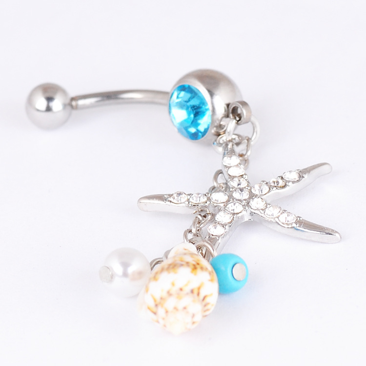 Nuovi gioielli Pierci intarsiati con diamanti, orecchini a bottone per ombelico, orecchini a bottone per sopracciglio e labbra, all'ingrosso_voghion.com