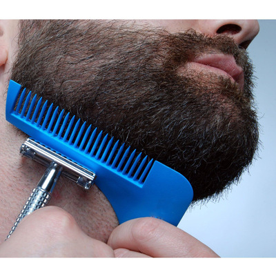 goods in stock Beard styling Template No. 1 Hu Zishu Beard Tool Promotional Gifts Single bagging