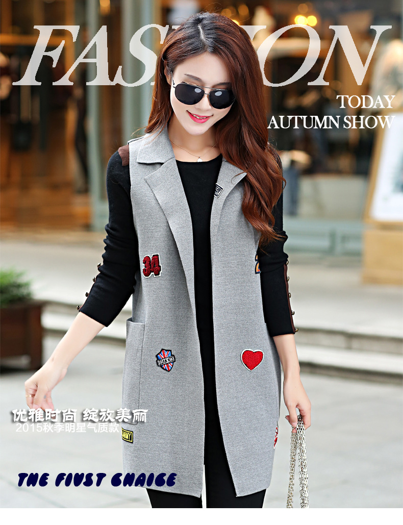 Gilet femme en Cardigan - Ref 3318399 Image 4