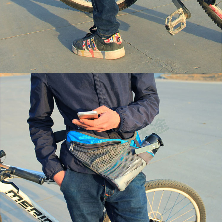 15-腰包男款-戶外運動跑步隱形手機包女大容量多功能騎行旅遊