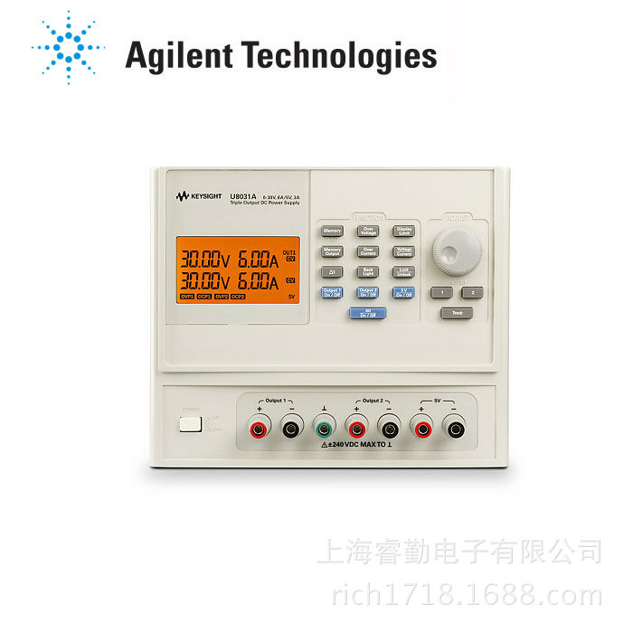 安捷伦/Agilent美国U8031A/U8032A 直流线性电源 30V 6A 375原装