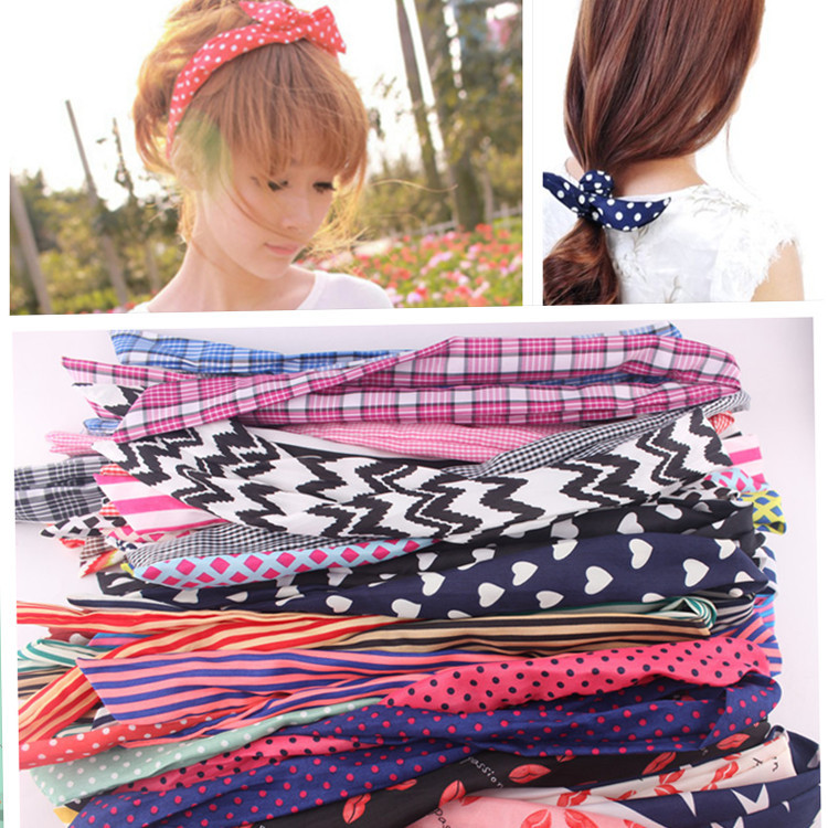 Korean rabbit ears hair bands from the stars