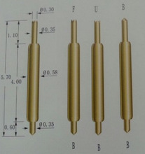 测试针BGA-058 BU 5.7双头针 双头测试针 双头弹簧针 BGA双头探针