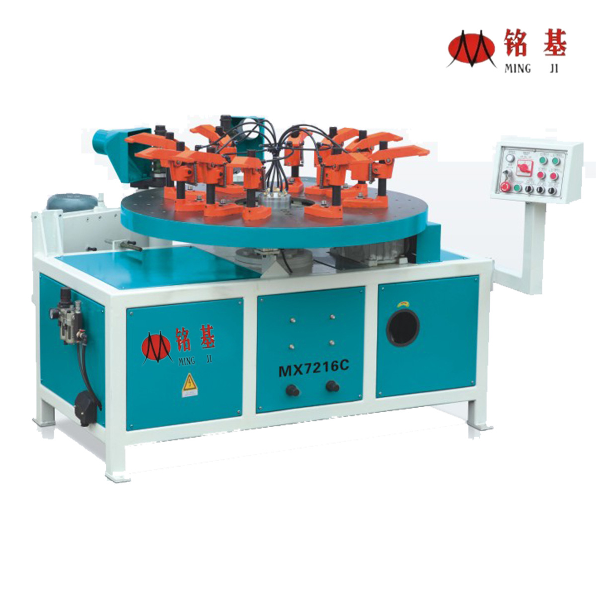 铭基供应自动仿型铣 多功能自动双轴仿形镂铣边机MX7216C