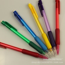 简易优质透明色活动铅笔 按动出芯机械自动铅笔 外贸出口常规款