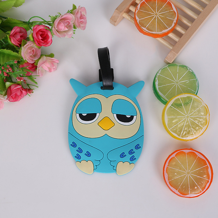 Cartoon luggage tag