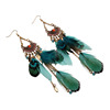 Long earrings, pendant, fashionable accessory, European style, wholesale