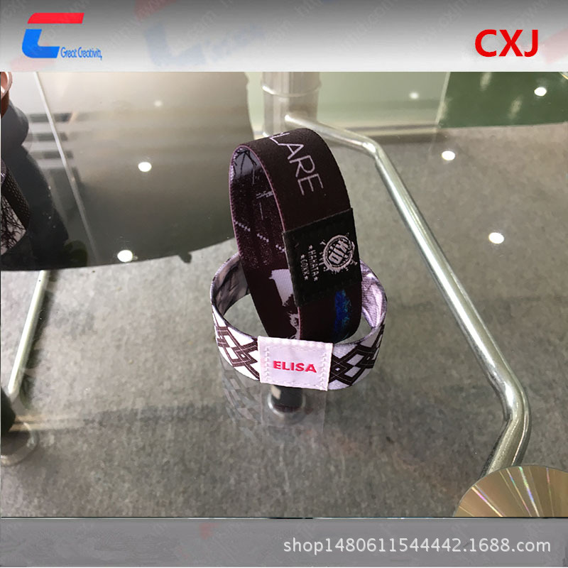 厂家生产RFID腕带 弹力腕带 深圳创新佳 电子标签 高频RFID腕带