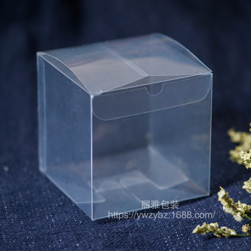 现货销售PET7.6x7.6x7.6cm塑料透明方盒包装盒 日用品包装透明盒