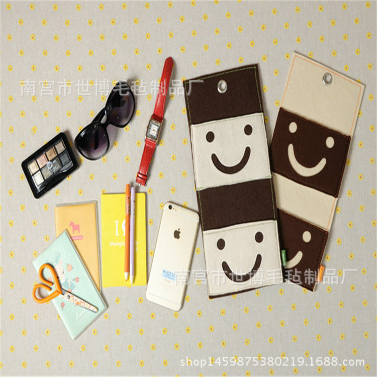 提供高档优质创意家居收纳包 时尚家居手拿包 可折叠毛毡收纳包