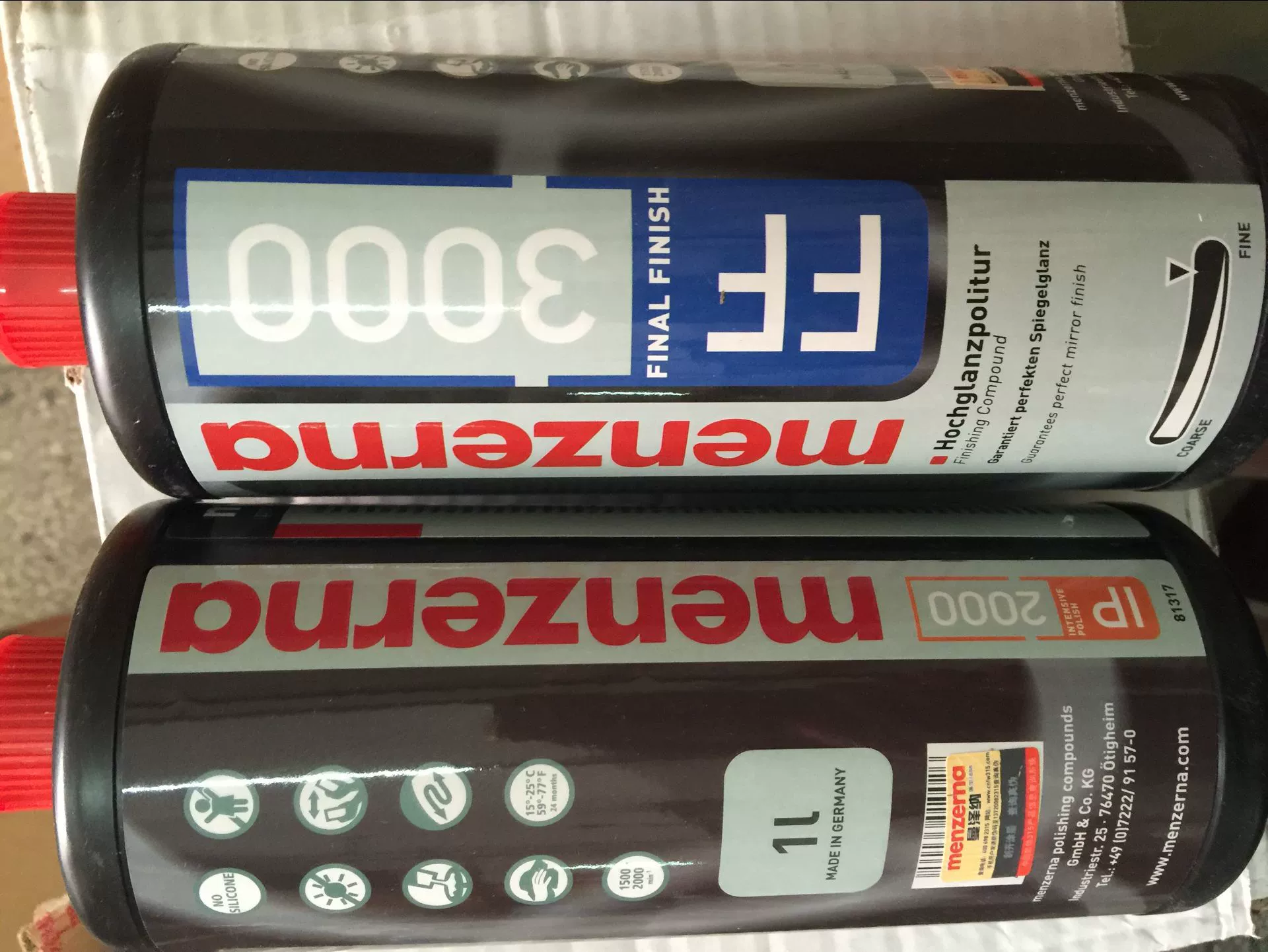 [FF3000镜面抛光液IP2000 家具漆面抛光蜡  抛光液 现货]