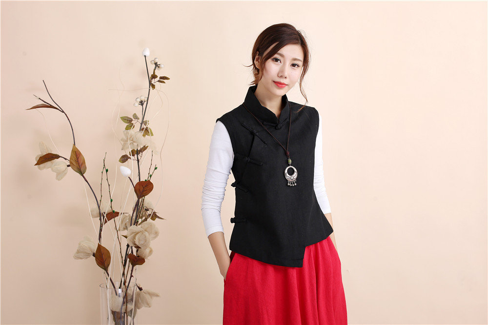 Gilet femme MA FAN TISSU en Chanvre - Ref 3316987 Image 45