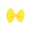 Small hair accessory, hairgrip with bow, European style, polyester, 19 colors