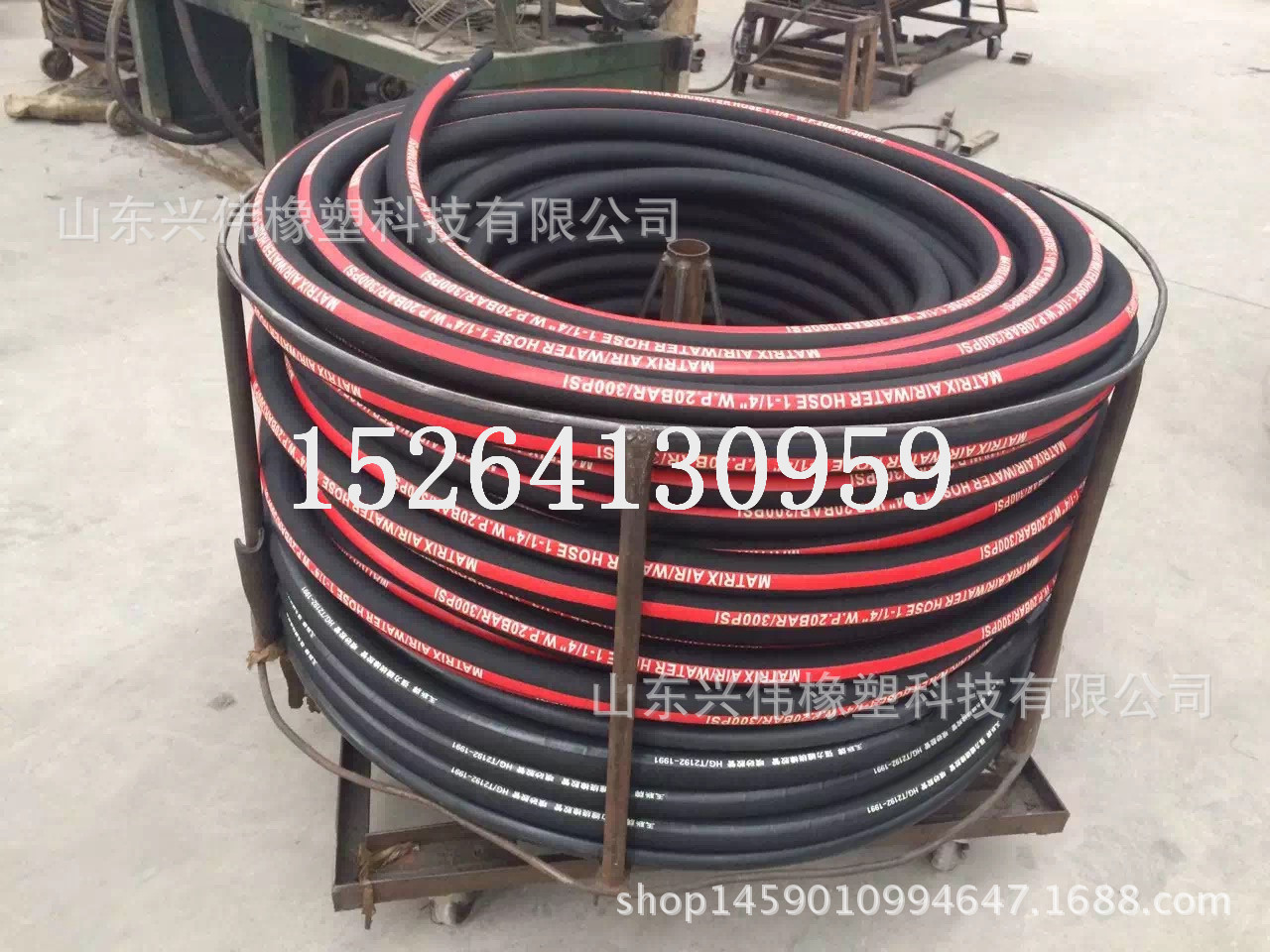 厂家生产 DN19mm25mm32mm钢丝编织蒸汽胶管 钢丝编织蒸汽胶管