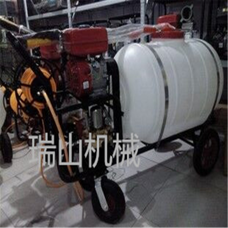 促销经济实用可拉管进地推车打药机 汽油大压力除虫打药机