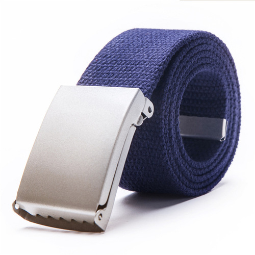 18 colors candy trend fashion new men's and women's trousers canvas belt men's belt wholesale